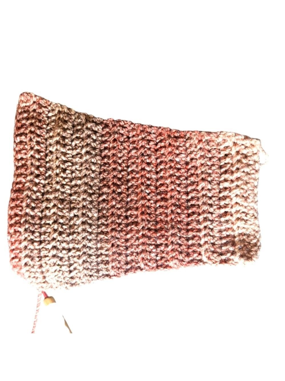 Handmade Upcycled Denim Crochet Crossbody Bag Eco Friendly Fall Purse - Picture 10 of 17